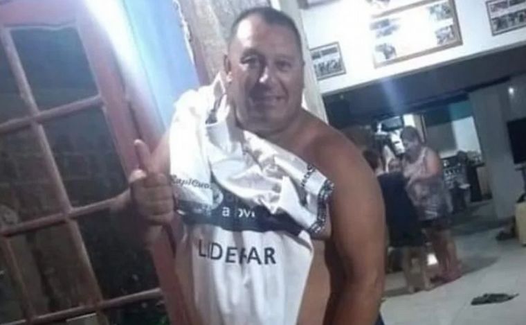 César Regueiro, de 57 años, el hincha de Gimnasia que falleció.