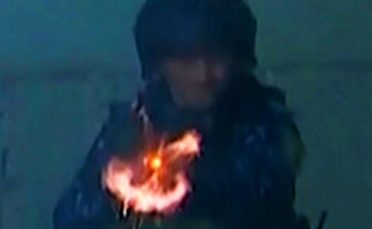 Un policía bonaerense disparó contra un camarógrafo.