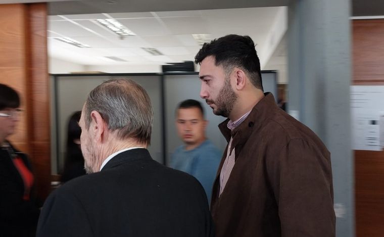 Agustín Ricardo Camargo tras ser condenado este jueves.