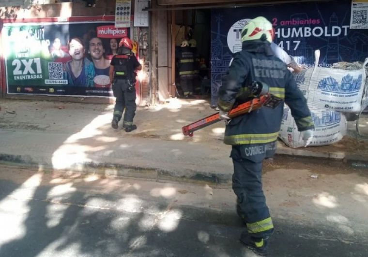 FOTO: Murió un albañil tras caer de un séptimo piso (Foto: FM Profesional)