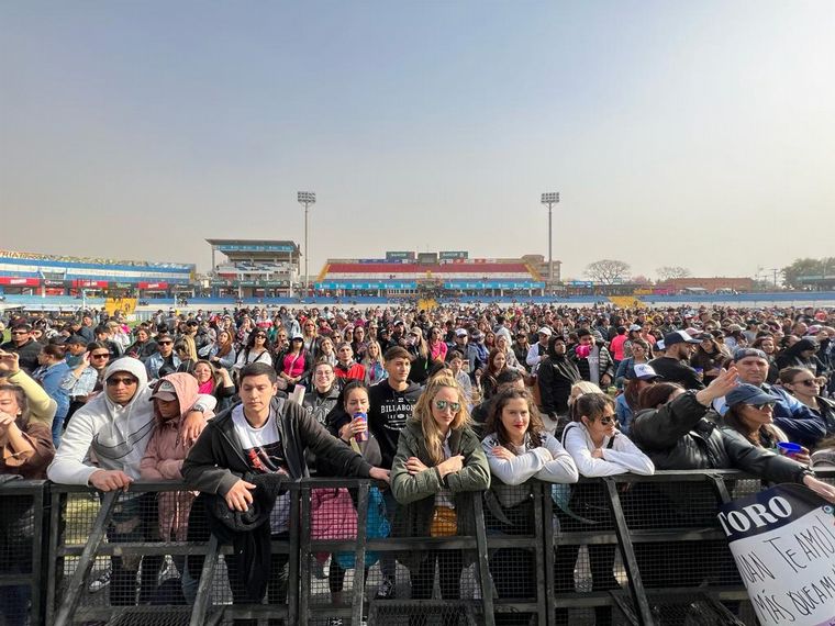 Miles de personas disfrutaron del primer día del Festival Bum Bum.