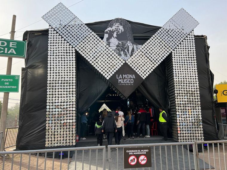 El museo de La Mona Jiménez en el Festival Bum Bum de Jesús María.