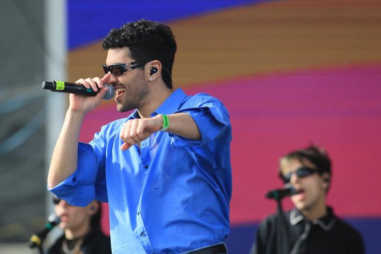 Juan Ingaramo hizo bailar al público del Bum Bum