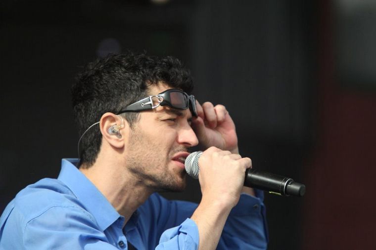 Juan Ingaramo hizo bailar al público del Festival Bum Bum en Jesús María.