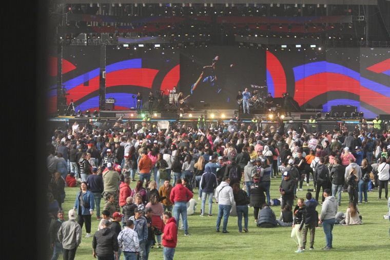 Juan Ingaramo hizo bailar al público del Bum Bum