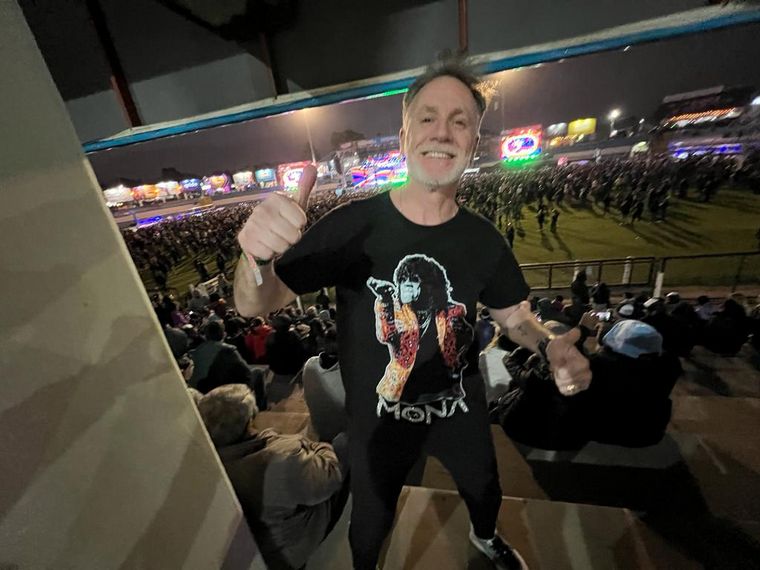 Colo Gianola animando el Bum Bum