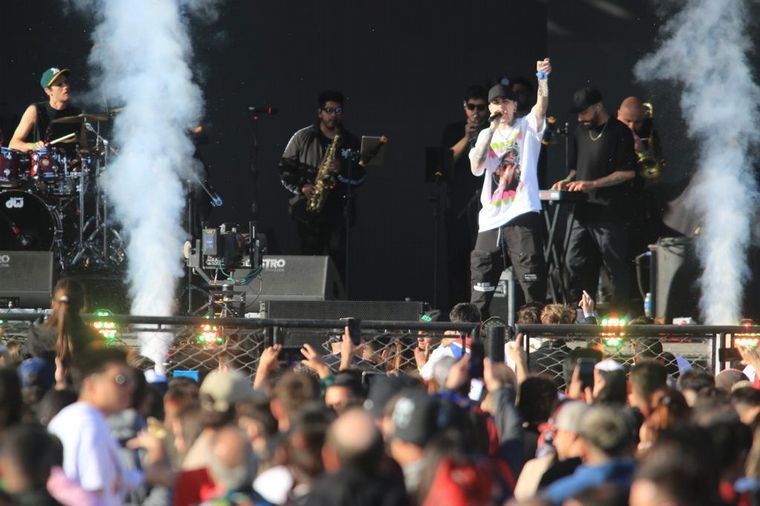 Lit Killah hizo vibrar a sus fanáticos en el Festival 