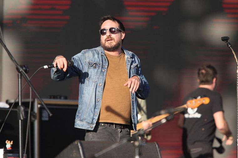 La Vela Puerca trajo el rock al Festival Bum Bum en Jesús María.