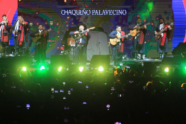 El Chaqueño Palavecino hizo vibrar al Festival Bum Bum en Jesús María.