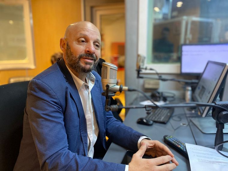 El presidente de la Agencia Córdoba Cultura, Raúl Sansica, en Cadena 3.