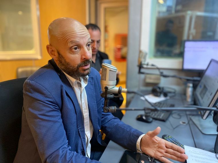 El presidente de la Agencia Córdoba Cultura, Raúl Sansica, en Cadena 3.