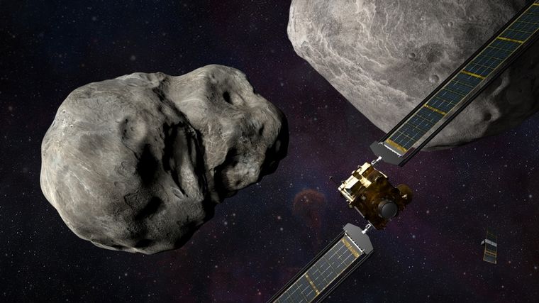 La NASA confirmó que desvió la trayectoria de un asteroide (Foto: Telam)