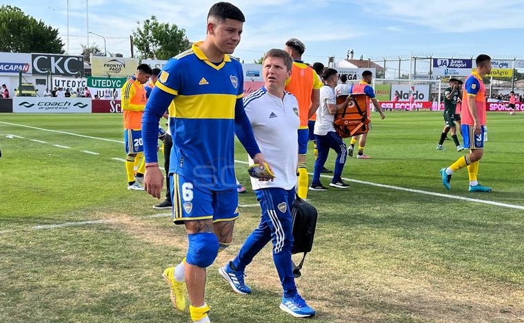 Rojo se había lesionado en Junín (Foto: ESPN)