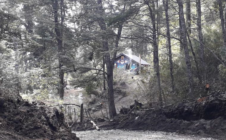 Emanuel Ginóbili, en medio del conflicto mapuche.