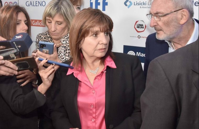Patricia Bullrich en el Coloquio de IDEA. (Foto: NA)