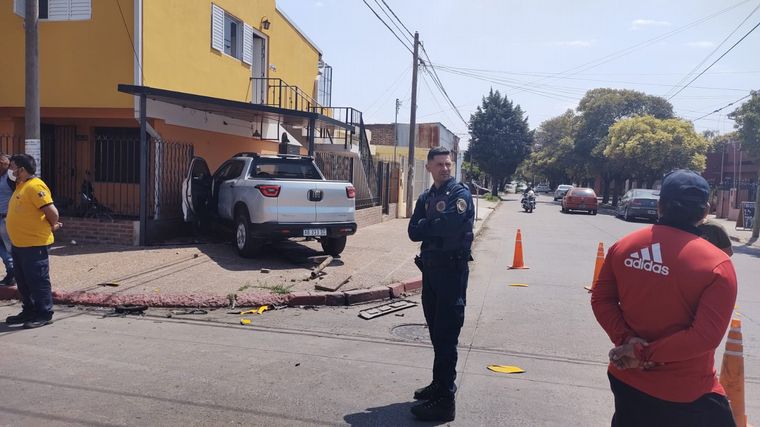 El siniestro vial tuvo lugar en barrio Patricios.