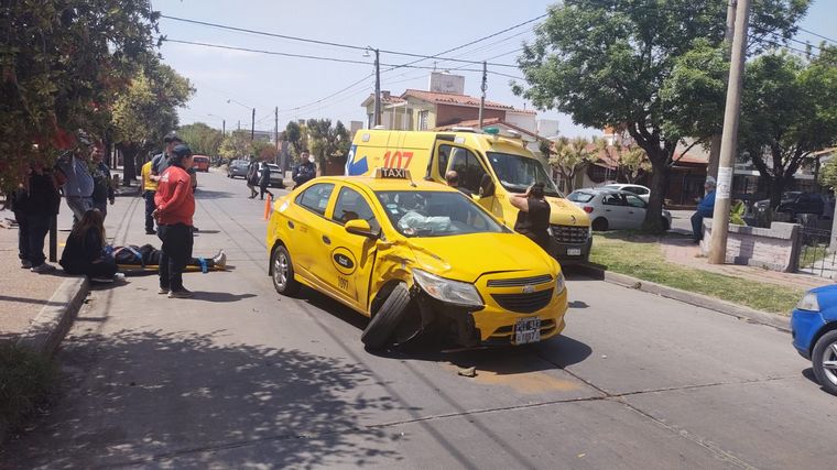 FOTO: El siniestro vial tuvo lugar en barrio Patricios.