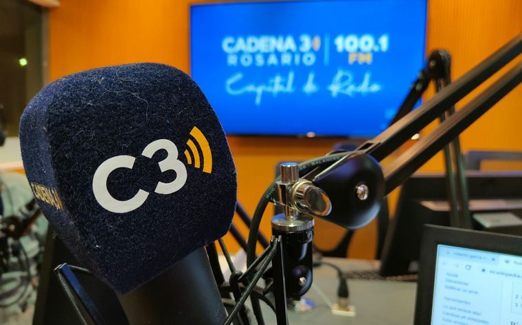 FOTO: En apenas 6 meses, Cadena 3 Rosario ya es la tercera radio generalista más escuchada.