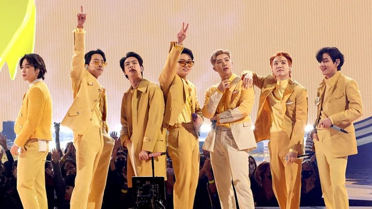 FOTO: BTS anuncia una pausa por el servicio militar de sus integrantes (Foto: AFP)