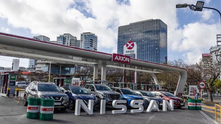 FOTO: Nissan, AXION energy y Castrol se potencian con una alianza estratégica.