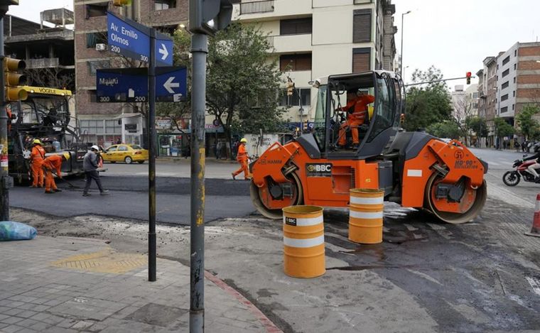 En 20 días estaría terminada la obra de la avenida Chacabuco.