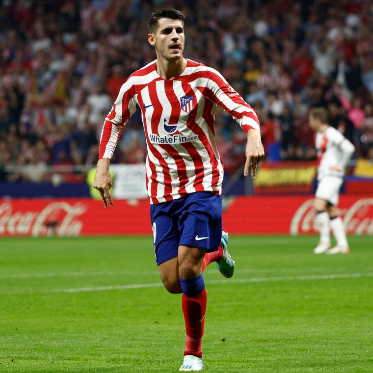 Gol de Álvaro Morata para el Atlético de Madrid