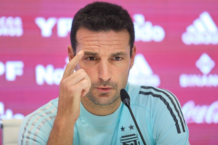 Lionel Scaloni habló de las lesiones de cara a Qatar.