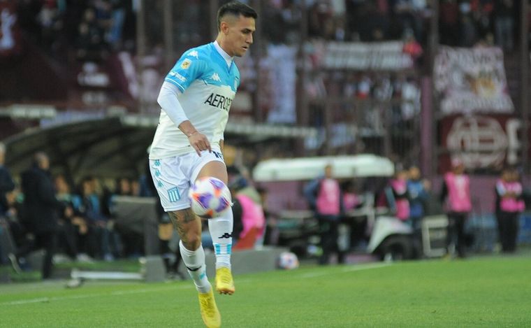 Matías Rojas, el 10 de Racing. (FOTO: Prensa Racing)