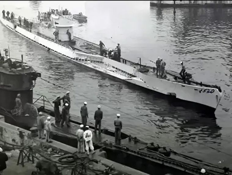 FOTO: (Ilustrativa). Hallaron restos de un submarino alemán en Necochea. 