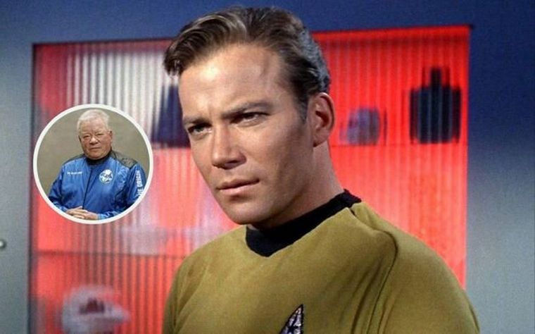 FOTO: Kirk manejaba el Enterprise a voluntad; William Shatner sólo quería volver.