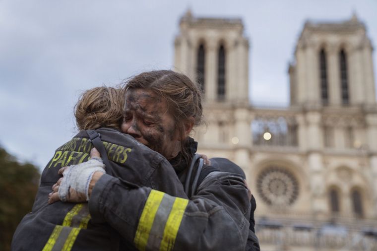 FOTO: Una nueva serie sobre el incendio en Notre Dame llegó a Netflix. 