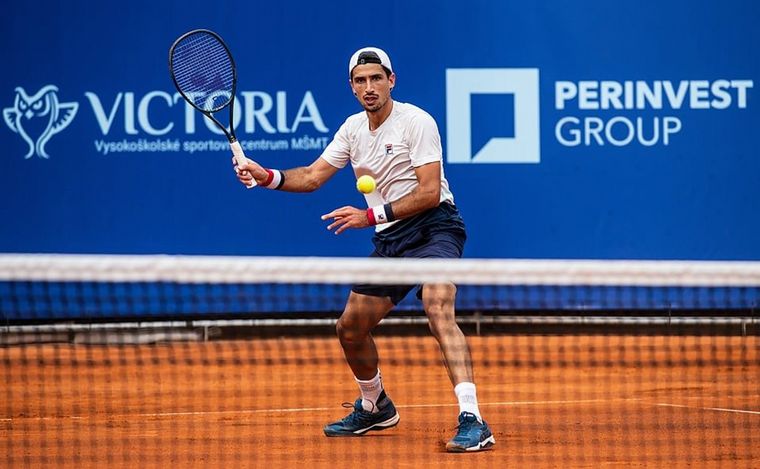 FOTO: El cordobés Pedro Cachín quedó eliminado del ATP de Nápoles.