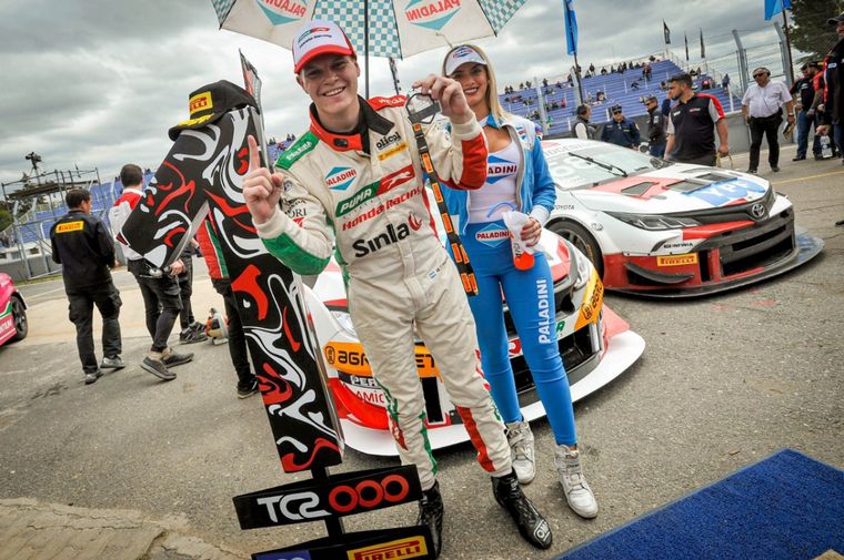 Toda la felicidad de 'Mati' Cravero por su primera victoria de Sprint