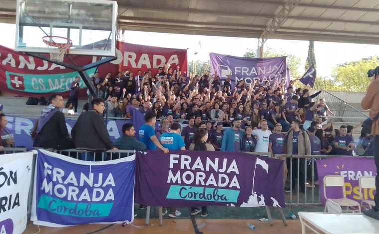 FOTO: FUC: triunfo de Franja Morada frente a la alianza del PJ y el kirchnerismo.