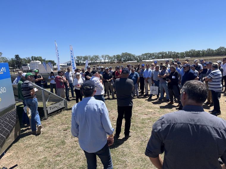 Muy buena convocatoria en Manfredi por el riego