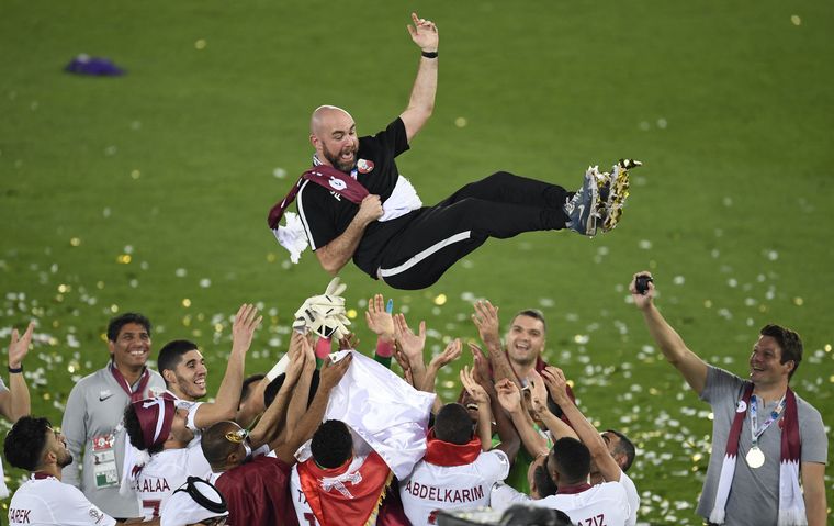 FOTO: Félix Sánchez Bas, entrenador de Qatar.