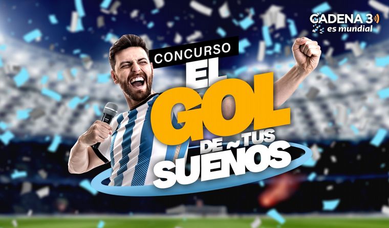 FOTO: El Gol de tus sueños. El concurso meritorio de Cadena 3 Argentina.