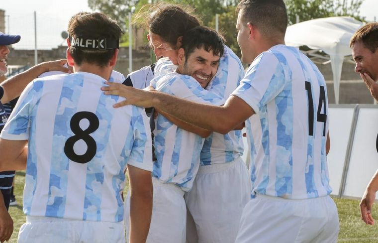 Argentina contra México en la Copa América de Fútbol para Ciegos