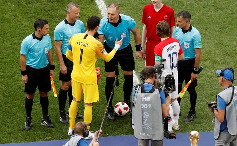 Pitana en el mundial de Rusia 2018.