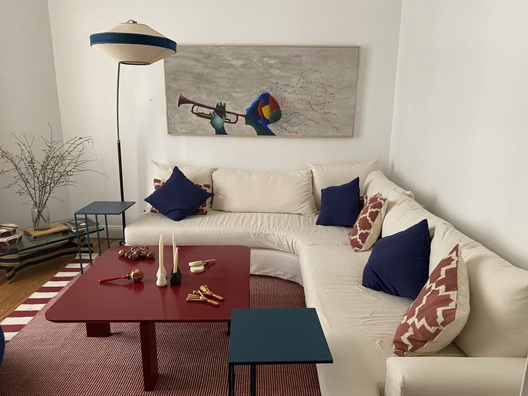 Nuevo local. La oficina de Capital Federal mantiene el estilo de la casa de Córdoba.