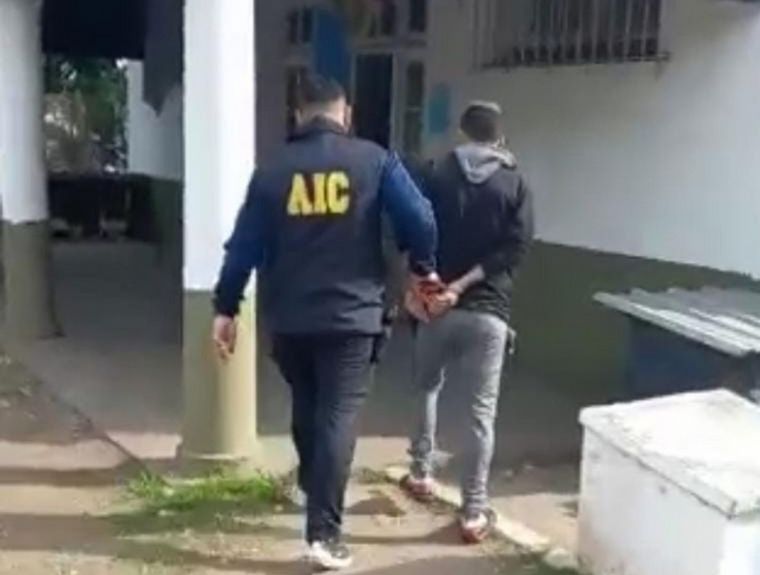 El operativo estuvo a cargo de la AIC del Ministerio de Seguridad de Santa Fe. 