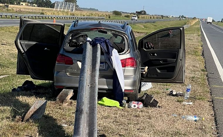 Accidente fatal en la Autopista Córdoba-Rosario.