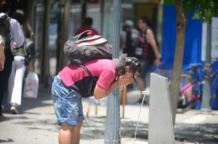 FOTO: La jornada del domingo fue extremadamente calurosa en Córdoba. 