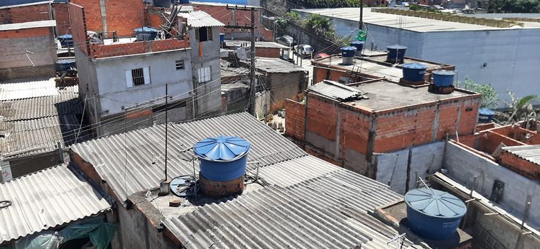 FOTO: Tiyuco Preto, la favela más grande por extensión de San Pablo, Brasil.