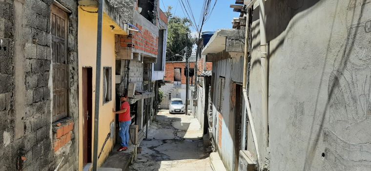 FOTO: Tiyuco Preto, la favela más grande por extensión de San Pablo, Brasil.