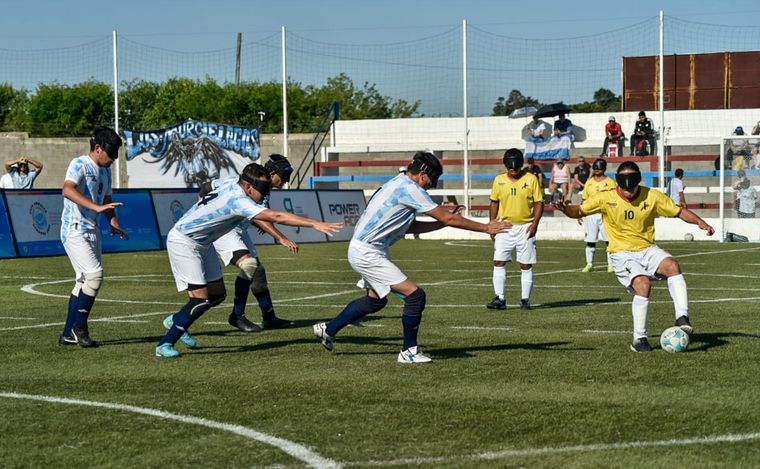 FOTO: Argentina Vs. Colombia, Copa América de Fútbol para Ciegos