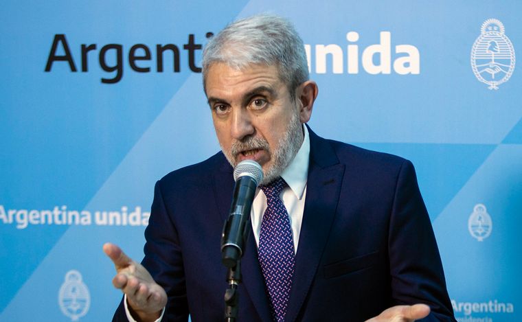 FOTO: El ministro de Seguridad, Aníbal Fernández.