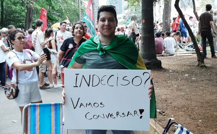 Elecciones Brasil 2022: así se vive el cierre de la campaña de Lula en San Pablo.