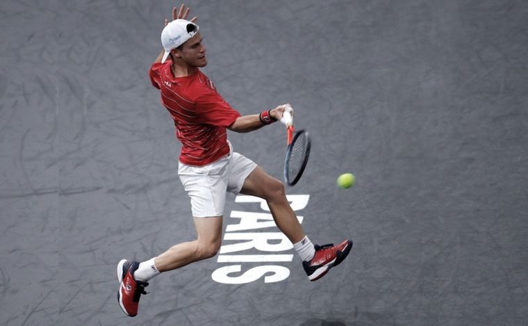 Diego Schwartzman, uno de los representantes argentinos en París.