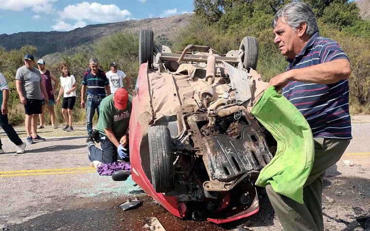 FOTO: Accidente de Oscar González